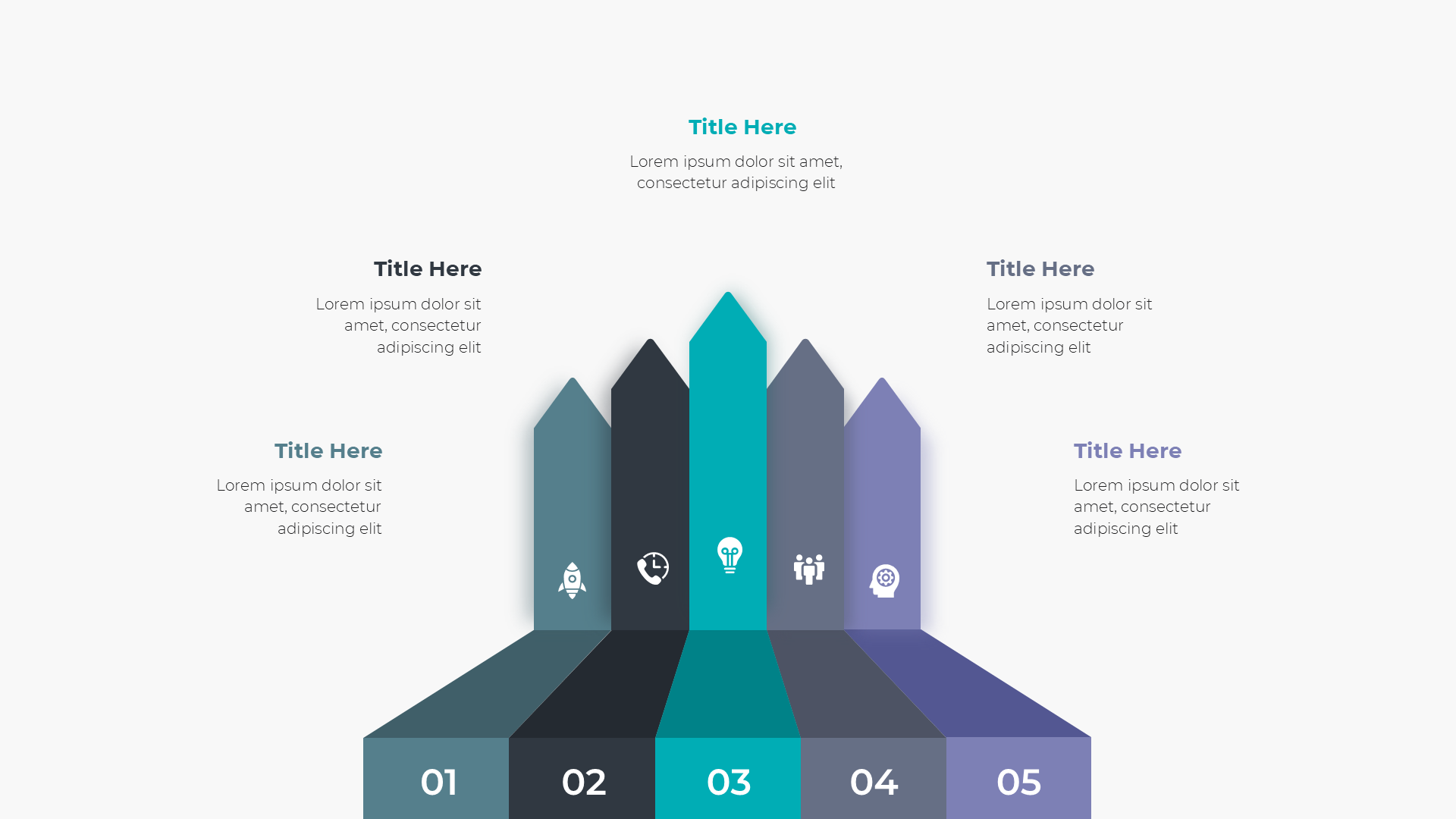 Infographic Solutions [light] slide 5